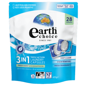 Earth Choice 3in1 Triple Action Fresh Eucalyptus 28 Pack