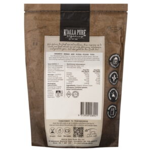 Kialla Organic Bread and Pizza Flour 700g back LF700