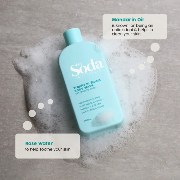 MySoda Bodywash TropicsInBloomLifestyle01 SkuVantage MySoda Bodywash TropicsInBloomLifestyle01 SkuVantage