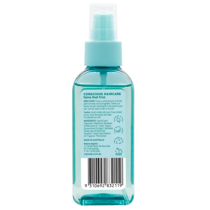 MySoda FrizzTamerSmoothingOil110mLBack SkuVantage MySoda FrizzTamerSmoothingOil110mLBack SkuVantage