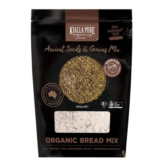 organic bread mix ancient seeds and grains sourdough 450g