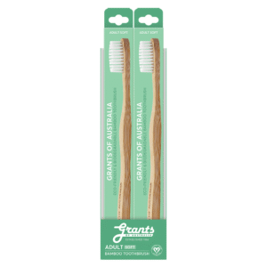 Home 153 Grants of Australia Bulk Buy Bamboo Toothbrushes - 12 Toothbrushes Save 15%